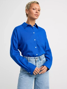 Сорочка Lindex 42 синій 8537278_blue-42