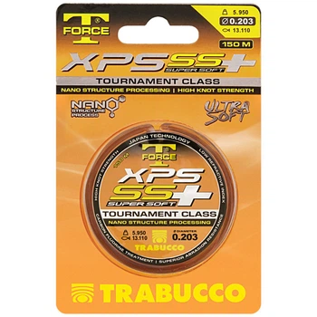 Леска Trabucco T-Force XPS SUPER SOFT + 150м 0,12мм 2,30кг