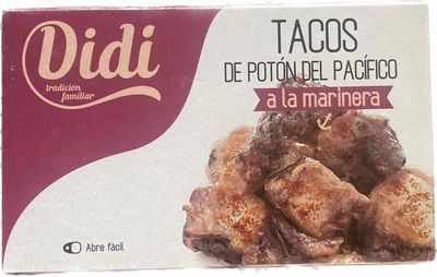 Восьминіг в соусі Didi Tacos de Poton Del Pacifico a la Marinera 111г