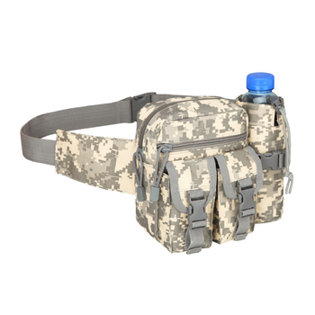 Сумка тактическая на пояс AOKALI Outdoor A33 4L (Camouflage ACU)