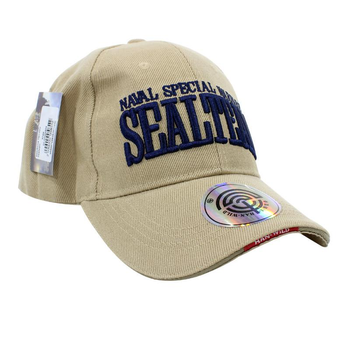 Бейсболка Han-Wild Sealteam Khaki военная кепка для занятий спортом спецназа L