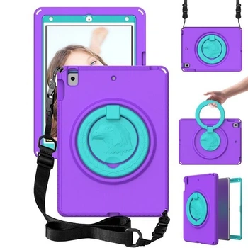 Чехол STR EVA с ремнём для ношения и круглой подставкой для Apple iPad Air 3, (10.5" экран)