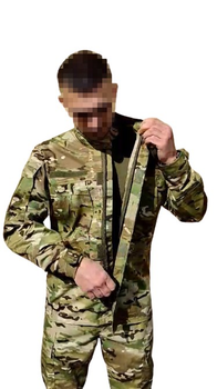 Тактическая военная форма, комплект китель + штаны, мультикам, размер 62