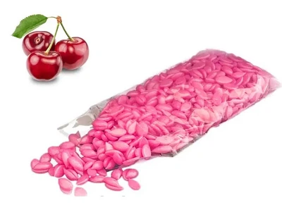 Горячий воск в гранулах Italwax Glowax Cherry Pink - Розовая Вишня 200 г. (для лица) на вес.