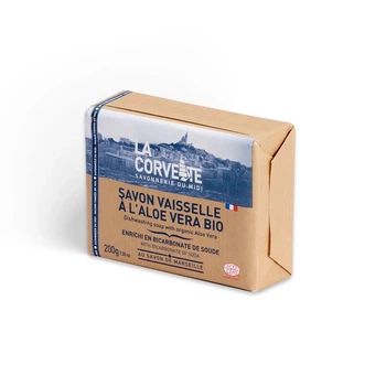 Мило для посуду La Corvette BICARBONATE OF SODA & ALOE VERA BIO ECOCERT ECOCERT 200g (270760-COR)
