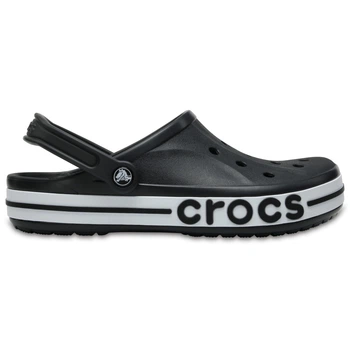 Жіночі крокси Чорні Crocs Bayaband Clog Black / White 205089-066 40 (M8-W10)