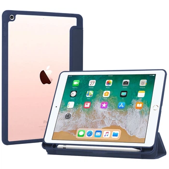 Чохол Galeo Hybrid Case with Pencil Holder для Apple iPad 9.7 2018 A1893, A1954 Navy Blue