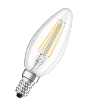 Лампа LED філаментна 4.8W 220V 470lm 2700K E14 DIM 35х97mm свічка [4058075437043] OSRAM LED RETROFIT CLASSIC B