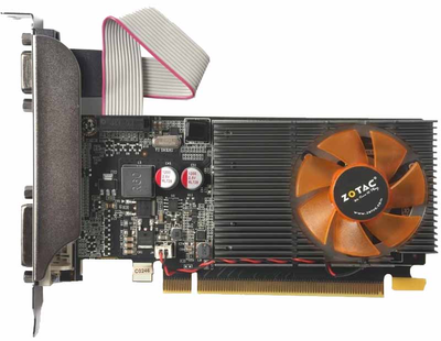 ZOTAC PCI-Ex GeForce GT 710 2GB GDDR3 (64bit) (954/1600) (1 x DVI, 1 x VGA, 1 x HDMI) (ZT-71310-10L)