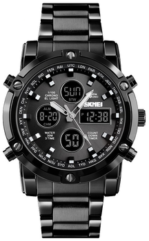 Чоловічий годинник Skmei 1389BK All Black