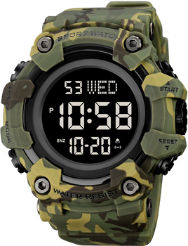Мужские часы Skmei 1968CMGN Green Camo
