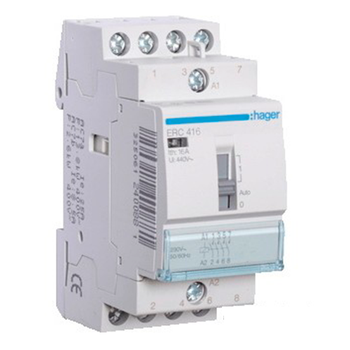 Установче реле Hager ERC416 16А 230V~ 4НВ
