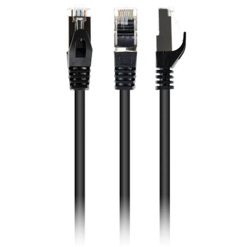 Патч-корд 15м S/FTP Cat 6A CU LSZH Black Cablexpert (PP6A-LSZHCU-BK-15M)