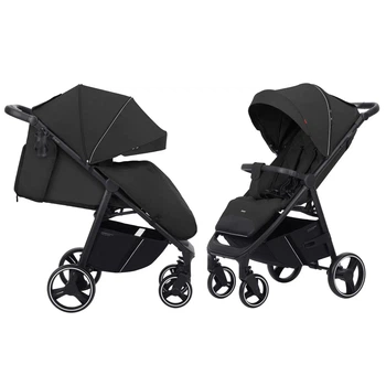 Коляска прогулянкова CARRELLO Bravo CRL-8512, Pure Black