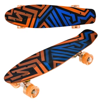 Пеніборд Penny Best Board LED Blue-Orange колеса PU (805-059004)(S-99160/03)