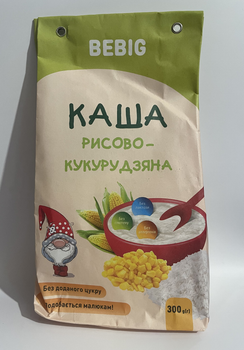 Каша без глютену рисово-кукурудзяна 300 г.