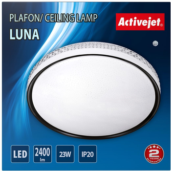 Lampa sufitowa Activejet LED LUNA 23W