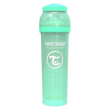Пляшечка для годування Twistshake антиколікова 330 мл, м'ятна (69872)