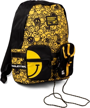 Рюкзак YES T-137 Smiley World 44х31х14 см 19 л (559483) (5056574413352)