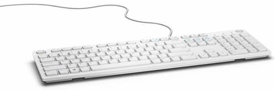 Клавіатура Dell Multimedia Keyboard-KB216 - White (580-ADGM)