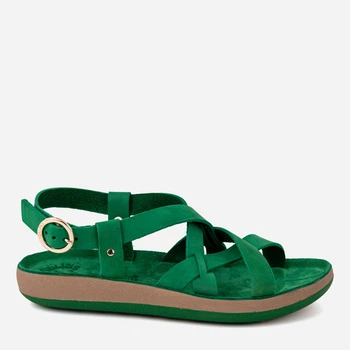 Sandały damskie skórzane Fantasy Sandals Antriana S906 37 Zielone (5207200161776)
