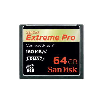 Карта памяти SanDisk Compact Flash Card 64Gb Extreme PRO (SDCFXPS-064G-X46)
