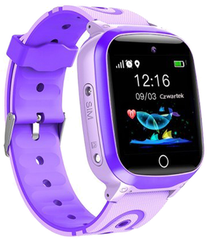 Детские часы-телефон GOGPS ME K17 Purple (K17PR)