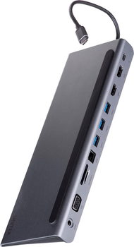 uHUB N9+ 9-in-1 USB-C Ethernet Hub with HDMI, 100W Power Delivery and