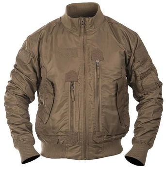 Куртка мужская демисезонная тактическая Mil-tec AVIATOR 10404619 койот размер L