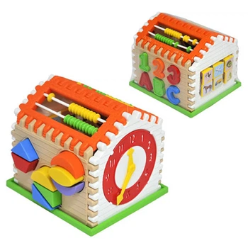 Сортер будиночок Tigres 39763 C Smart house на 21 предмет (39763-RT)