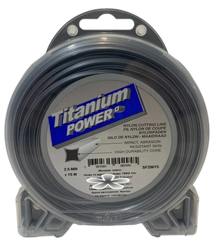 Косильна струна TITANIUM POWER Ø2.5мм*15м (квадрат)