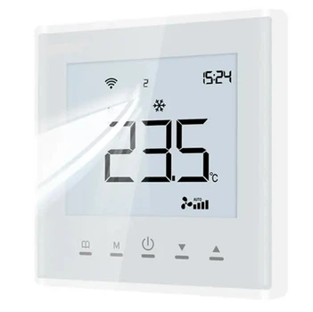 WiFi терморегулятор для теплого пола 4HEAT AE-669DB WiFi | Сенсорный интернет программатор