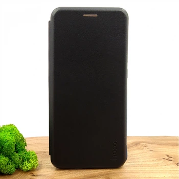 Чехол-книжка HOCO Кожаный для Xiaomi Redmi 9C Black