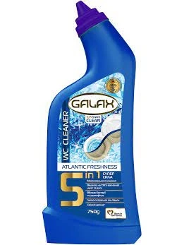 Средство для чистки унитаза Galax das PowerClean Свежесть Атлантики 750 мл (4260637724441)