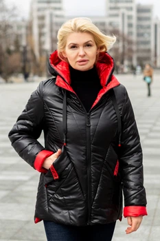 Куртка Miorichi Диана 62 Чорний (01104-blak-black62)