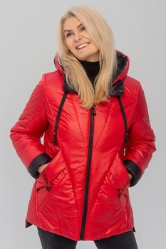 Куртка Miorichi Диана 54 Красный (01104-red54)