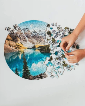 Деревянный Пазл ″Парк Банф″ от PuzzleUP (PUZ30NANPB030000)