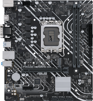 Płyta główna Asus PRIME H610M-D D4 (s1700, Intel H610, PCI-Ex16)