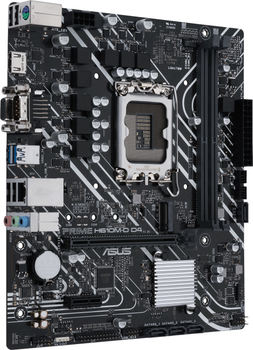 Материнська плата Asus PRIME H610M-D D4 (s1700, Intel H610, PCI-Ex16)