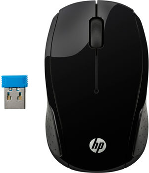 Mysz HP 200 Wireless Black (X6W31AA)