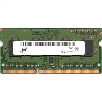 пам'ять DDR3 SO-DIMM MICRON 1600 4Gb C11 - (MT16JTF51264HZ-1G6M1)