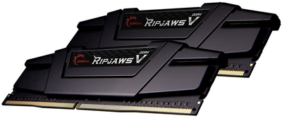 Pamięć RAM G.Skill DDR4-3600 65536MB PC4-28800 (zestaw 2x32768) Ripjaws V Black (F4-3600C16D-64GVK)