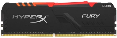 Оперативная память Kingston Fury DDR4-3466 32768MB PC4-27700 HyperX RGB Black (HX434C17FB3A/32)