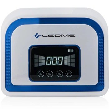 Лампа для манікюру LEDME 5B 120W BLUE з акумулятором