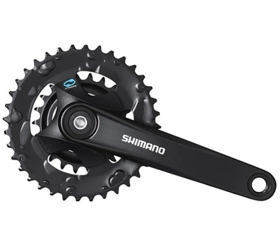 Шатуны Shimano FC-M315-2 175мм 36x22 под квадрат