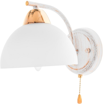Бра Brille LK-636W/1 E14 WH+FG (26-985)