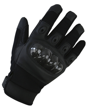 Рукавички тактичні KOMBAT UK Predator Tactical Gloves M-L чорний (kb-ptg-blk)