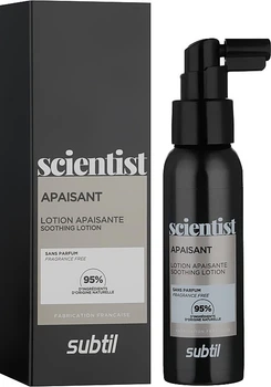 Успокаивающий лосьон для раздраженной кожи головы Laboratoire Ducastel Subtil Scientist Soothing Lotion 75 мл, уход для уменьшения раздражения и восстановления баланса кожи головы