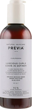 Флюид от запутывания с антистатиком Previa Curlfriends Curl Definer 200 мл