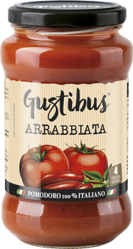 Соус томатный Арабьята Gustibus Arrabbiata 400 г (8056737782032)